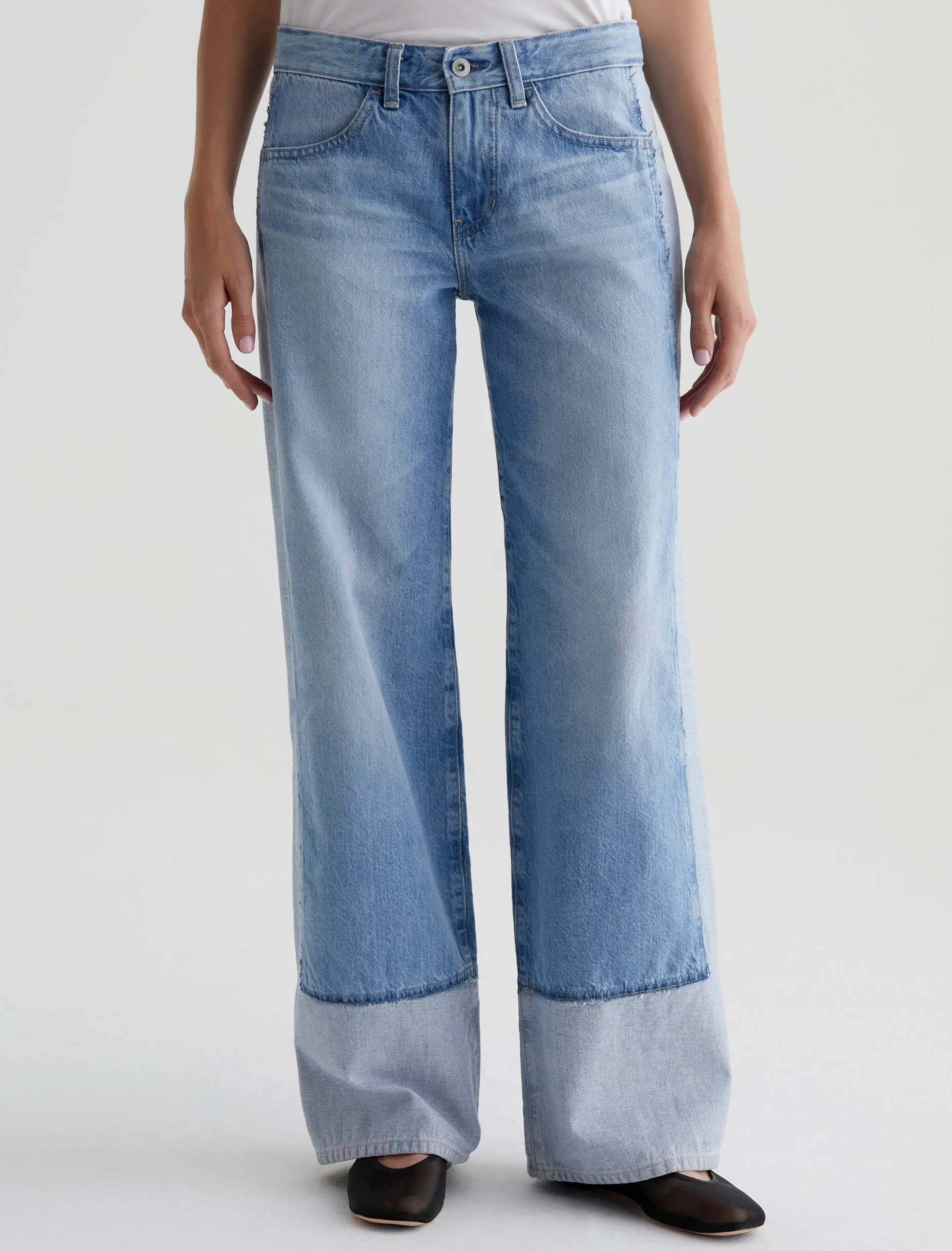 Women AG Jeans Jeans|Low-Rise|Adria Colorblock