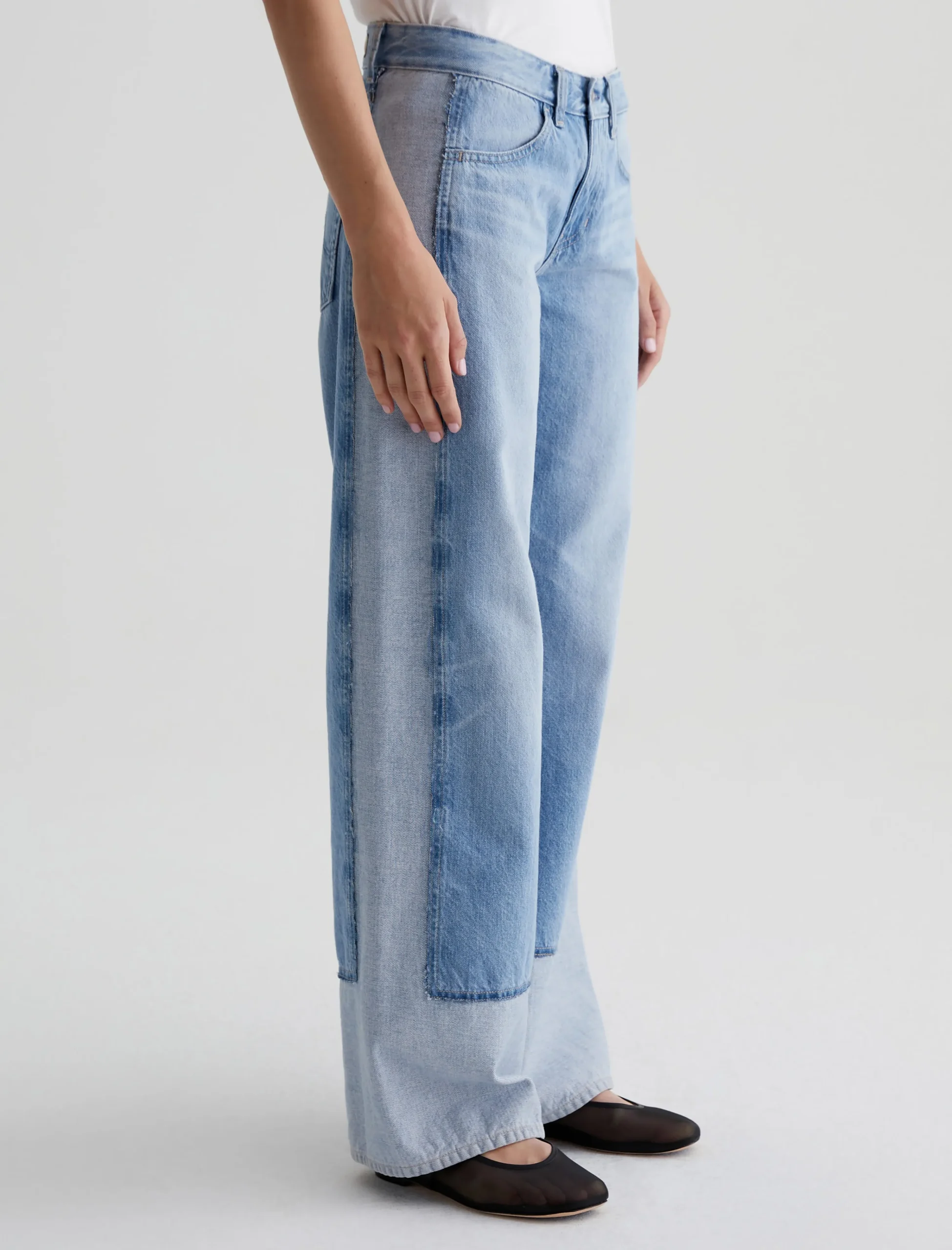 Women AG Jeans Jeans|Low-Rise|Adria Colorblock