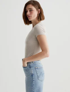 Women AG Jeans Tees & Tanks|Agnes Crew