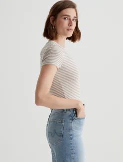 Women AG Jeans Tees & Tanks|Agnes Crew