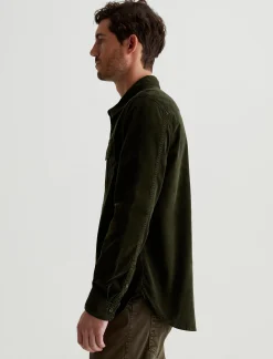 AG Jeans Shirts & Polos|Aiden Utility Corduroy Shirt