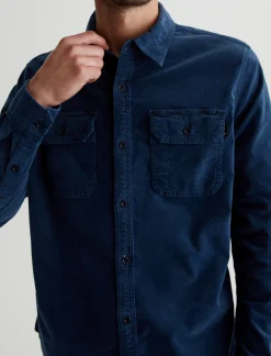 AG Jeans Shirts & Polos|Aiden Utility Corduroy Shirt