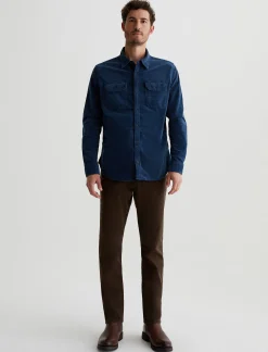 AG Jeans Shirts & Polos|Aiden Utility Corduroy Shirt