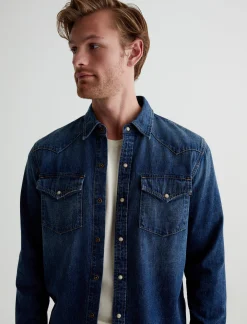 AG Jeans Shirts & Polos|Aiden Western Shirt