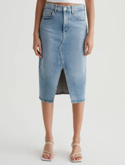 Women AG Jeans Skirts And Shorts|Mid-Rise|Alicia Skirt