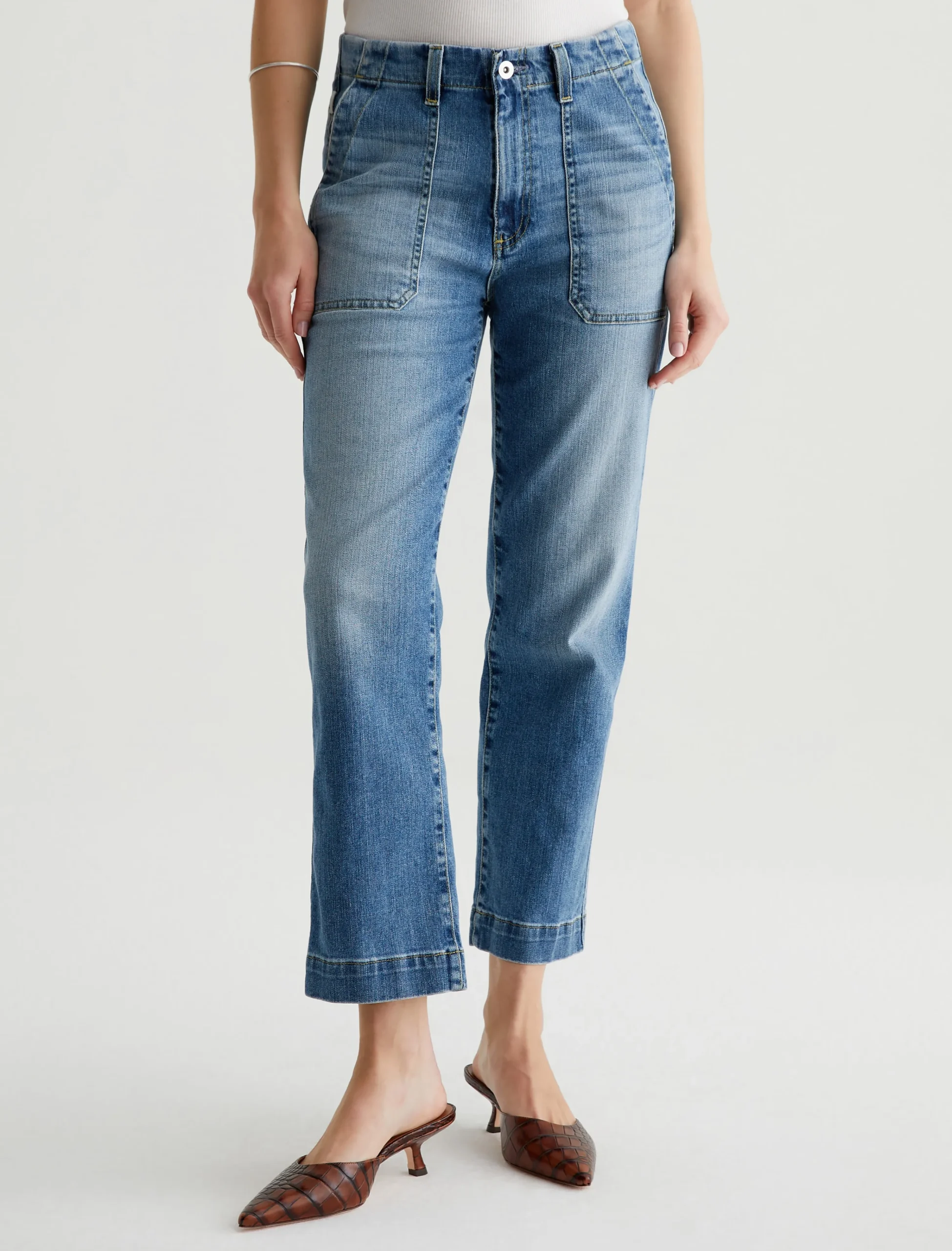 Women AG Jeans Jeans|Crop|Analeigh