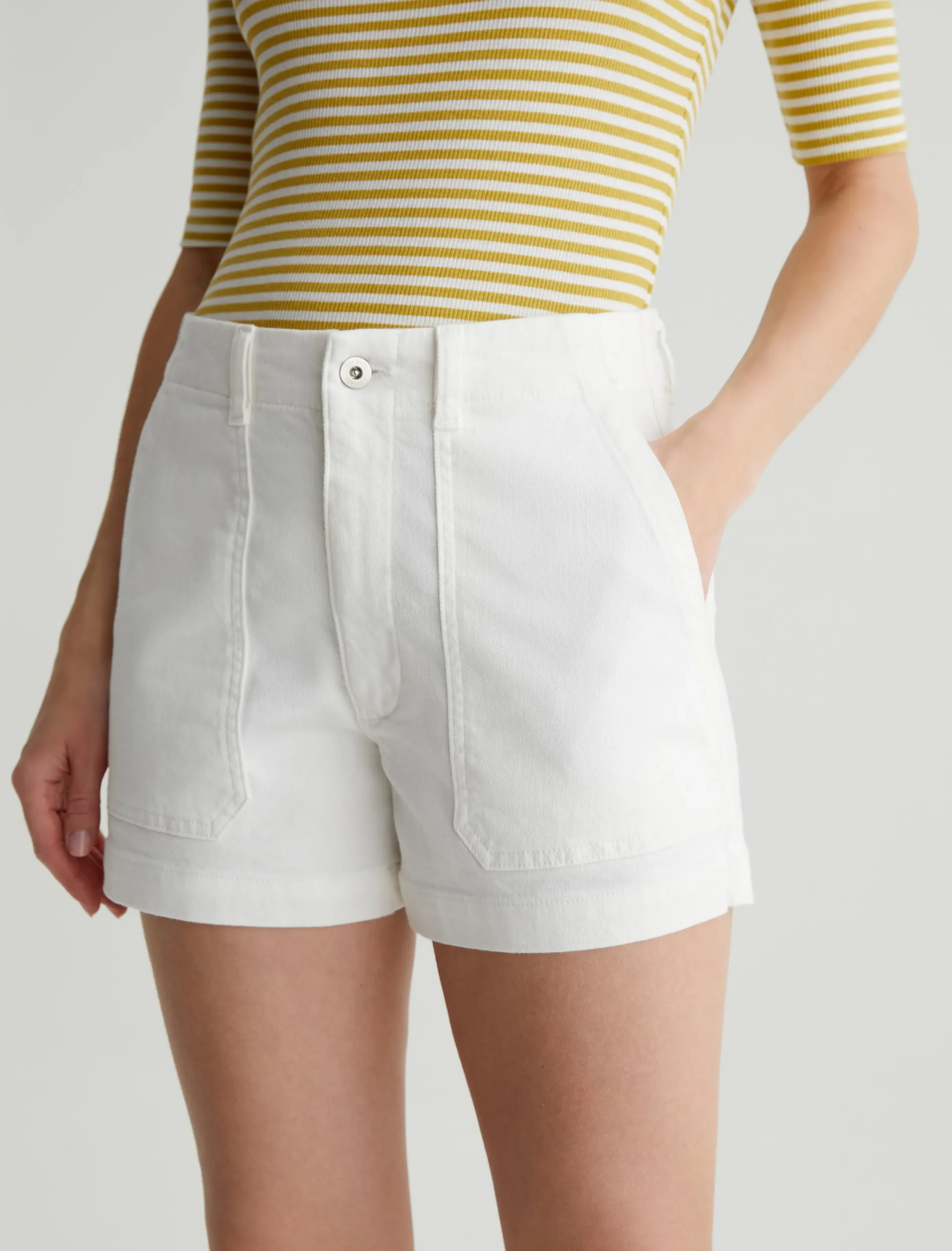 Women AG Jeans Skirts And Shorts|High-Rise|Analeigh Short