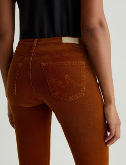 Women AG Jeans Pants & Trousers|Low-Rise|Angel Corduroy