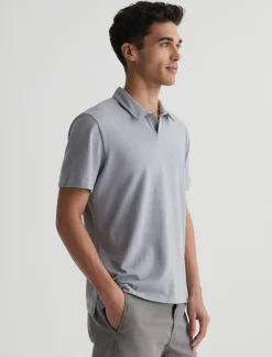AG Jeans Shirts & Polos|Bryce Johnny Collar