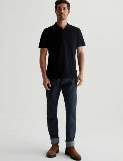 AG Jeans Shirts & Polos|Bryce Johnny Collar