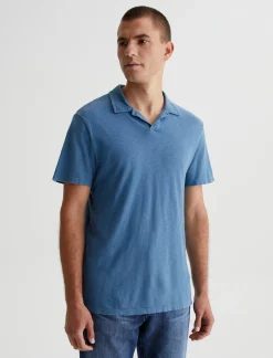 AG Jeans Shirts & Polos|Bryce Johnny Collar