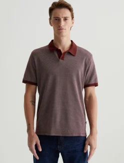 AG Jeans Shirts & Polos|Bryce Johnny Collar