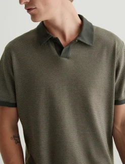 AG Jeans Shirts & Polos|Bryce Johnny Collar