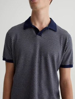 AG Jeans Shirts & Polos|Bryce Johnny Collar