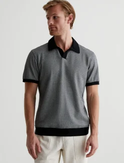AG Jeans Shirts & Polos|Bryce Johnny Collar