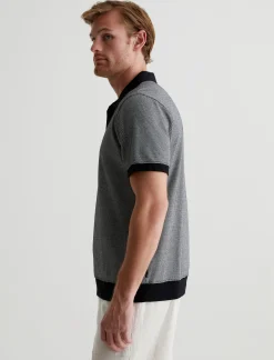 AG Jeans Shirts & Polos|Bryce Johnny Collar