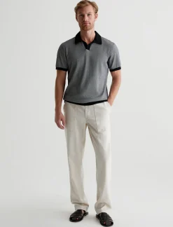 AG Jeans Shirts & Polos|Bryce Johnny Collar
