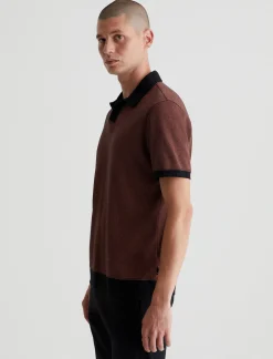 AG Jeans Shirts & Polos|Bryce Johnny Collar