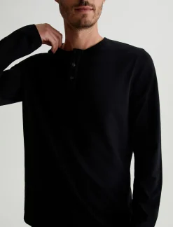 AG Jeans Shirts & Polos|Bryce Long Sleeve Henley