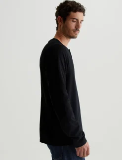 AG Jeans Shirts & Polos|Bryce Long Sleeve Henley