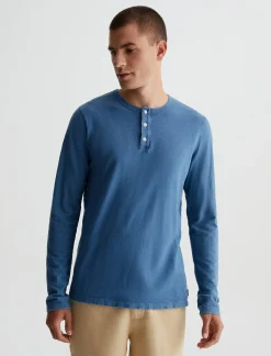 AG Jeans Shirts & Polos|Bryce Long Sleeve Henley