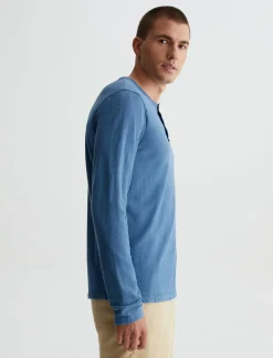 AG Jeans Shirts & Polos|Bryce Long Sleeve Henley