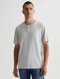 AG Jeans Shirts & Polos|Bryce Short Sleeve Henley