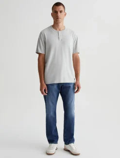 AG Jeans Shirts & Polos|Bryce Short Sleeve Henley