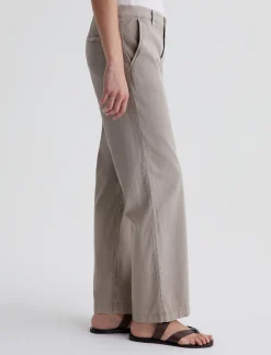 Women AG Jeans Pants & Trousers|Mid-Rise|Caden Straight