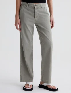Women AG Jeans Pants & Trousers|Mid-Rise|Caden Straight