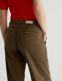 Women AG Jeans Pants & Trousers|Mid-Rise|Caden Straight