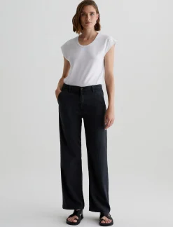Women AG Jeans Pants & Trousers|Mid-Rise|Caden Straight