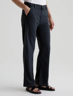 Women AG Jeans Pants & Trousers|Mid-Rise|Caden Straight