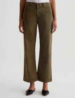Women AG Jeans Pants & Trousers|Mid-Rise|Caden Straight