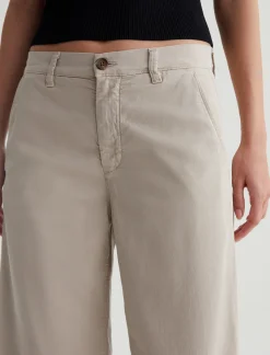 Women AG Jeans Pants & Trousers|Mid-Rise|Caden Wide Leg