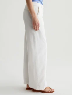 Women AG Jeans Pants & Trousers|Mid-Rise|Caden Wide Leg