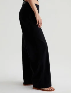 Women AG Jeans Pants & Trousers|Mid-Rise|Caden Wide Leg