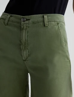 Women AG Jeans Pants & Trousers|Mid-Rise|Caden Wide Leg
