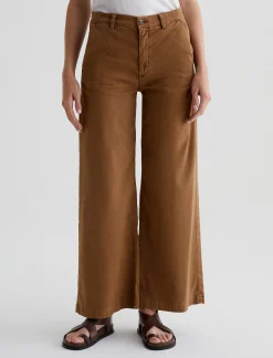 Women AG Jeans Pants & Trousers|Mid-Rise|Caden Wide Leg