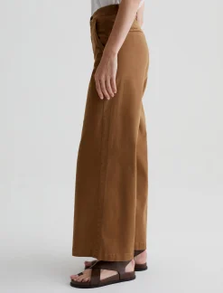 Women AG Jeans Pants & Trousers|Mid-Rise|Caden Wide Leg