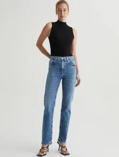 Women AG Jeans Tees & Tanks|Edie Sleeveless Turtleneck