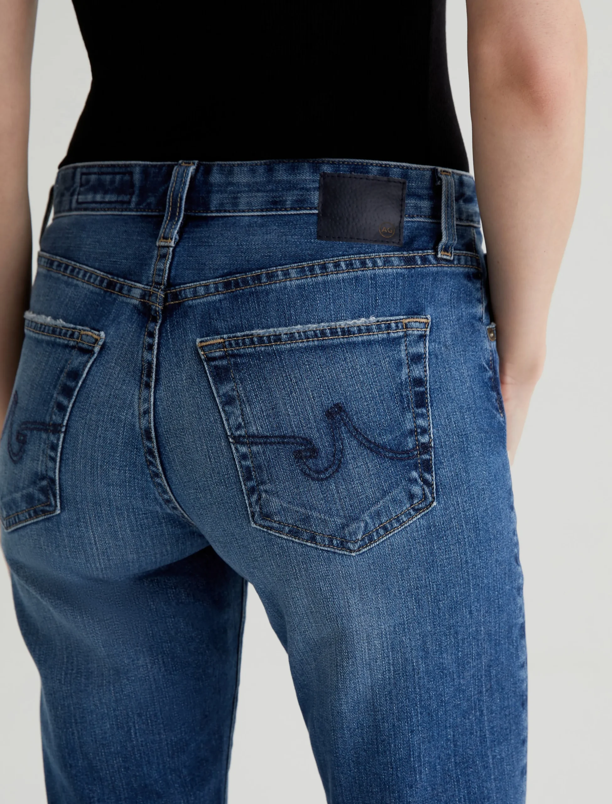Women AG Jeans Jeans|Mid-Rise|Ex-Boyfriend Slim