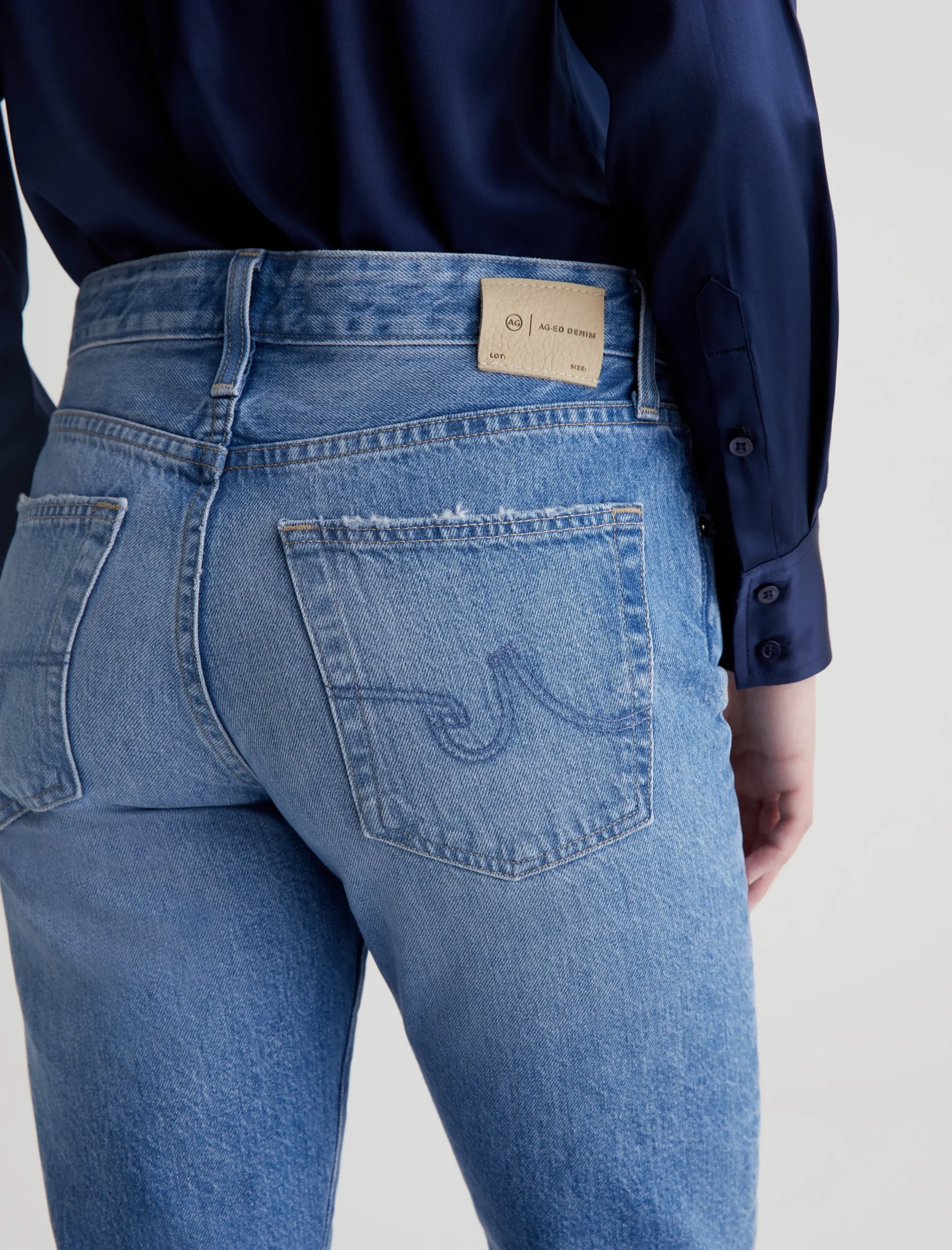 Women AG Jeans Jeans|Mid-Rise|Ex-Boyfriend Slim