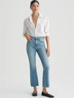 Women AG Jeans Jeans|Crop|Farrah Boot Crop