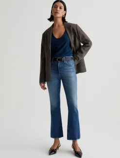 Women AG Jeans Jeans|Crop|Farrah Boot Crop