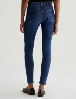 Women AG Jeans Jeans|Mid-Rise|Farrah Skinny Vapor Wash