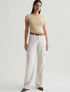 Women AG Jeans Tees & Tanks|Hutton Crew