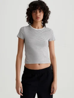 Women AG Jeans Tees & Tanks|Hutton Crew
