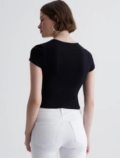 Women AG Jeans Tees & Tanks|Hutton Crew