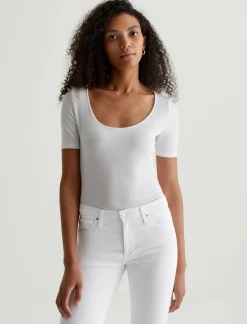 Women AG Jeans Tops & Shirts|Jaxon Scoop